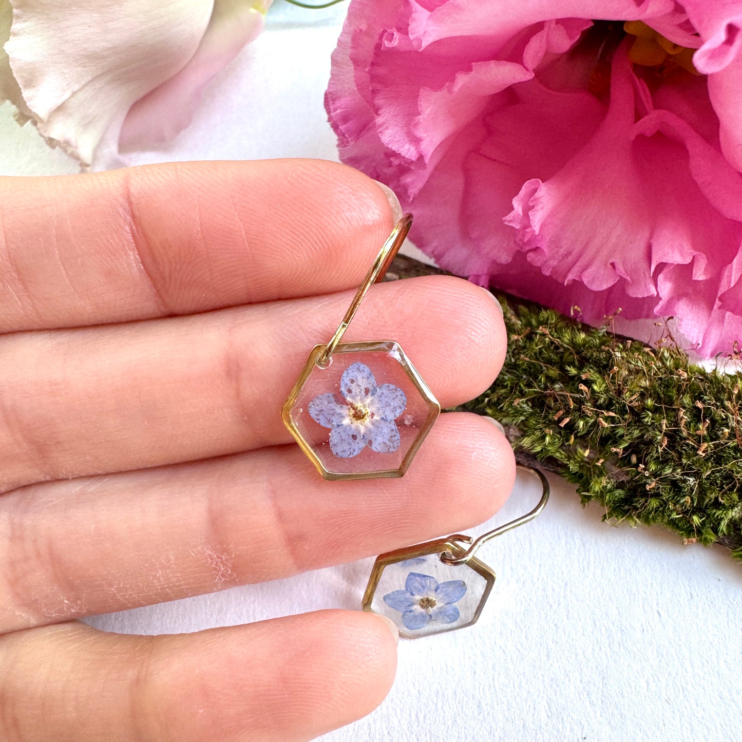 Forget Me Not small Earrings
