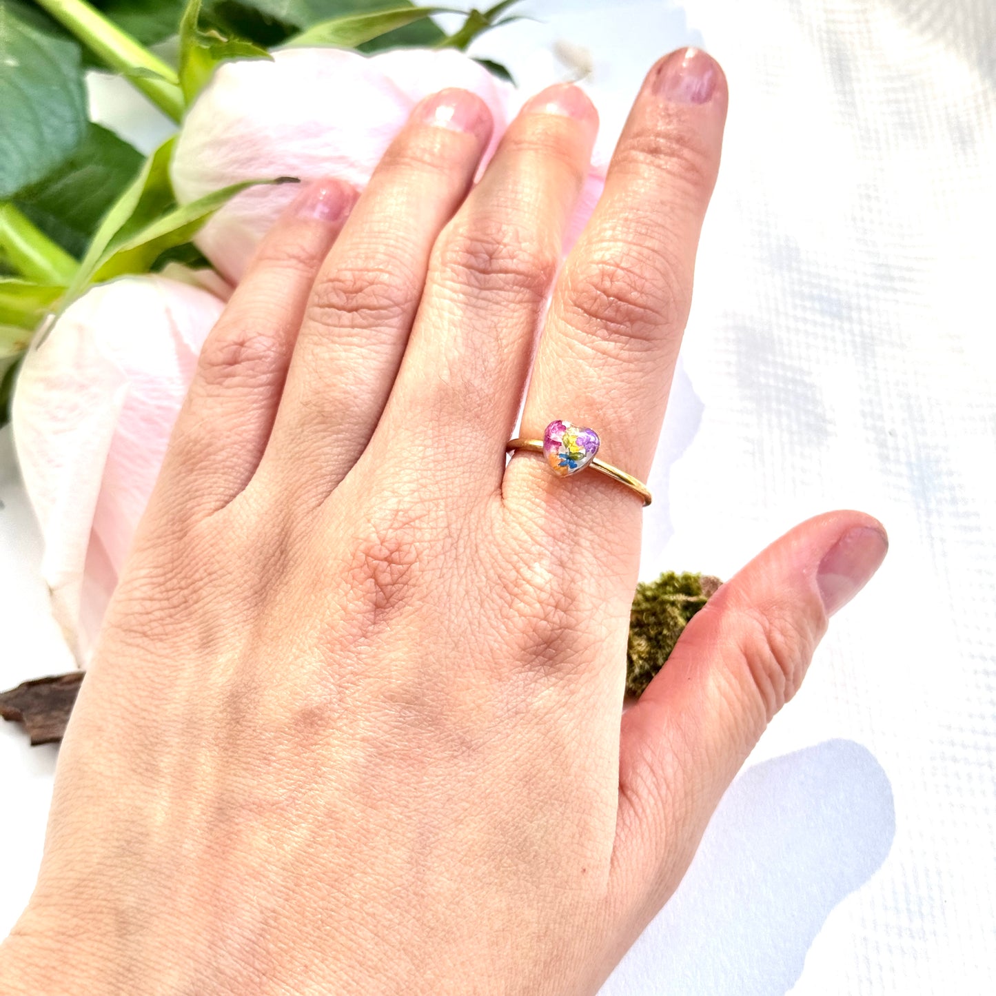 Heart Ring in Gold