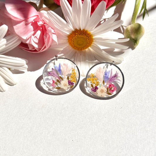 Wild Bouquet Earrings (silver)