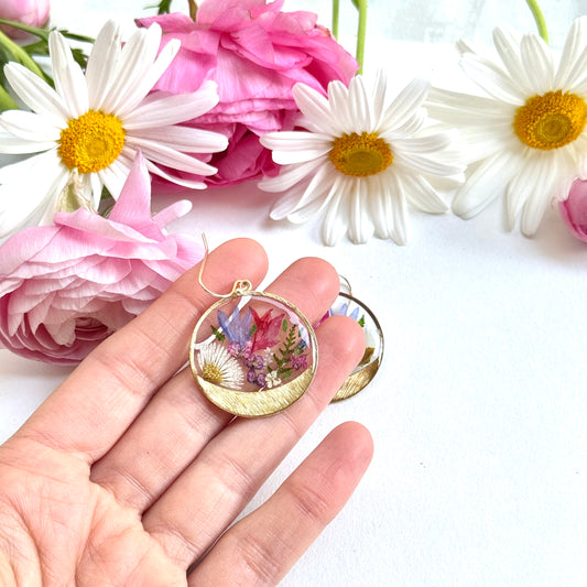 Wild Bouquet Earrings (gold)