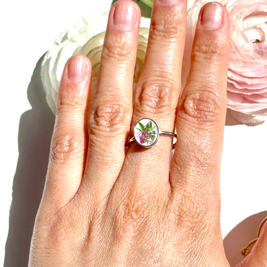 Small Oval Ring N1 silver