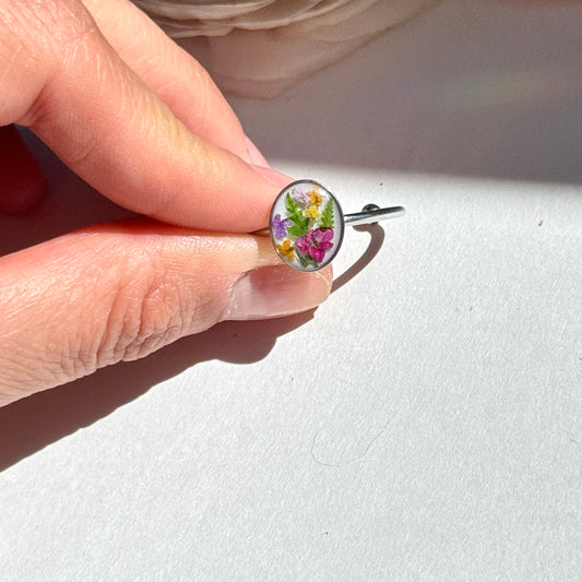 Small Oval Ring N5 silver