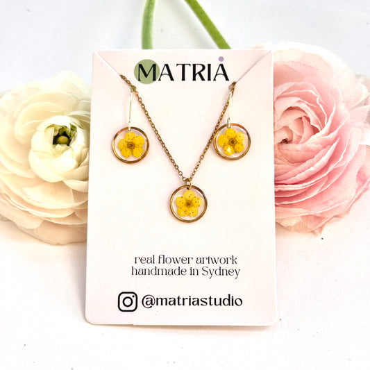 Buttercup Jewellery Set