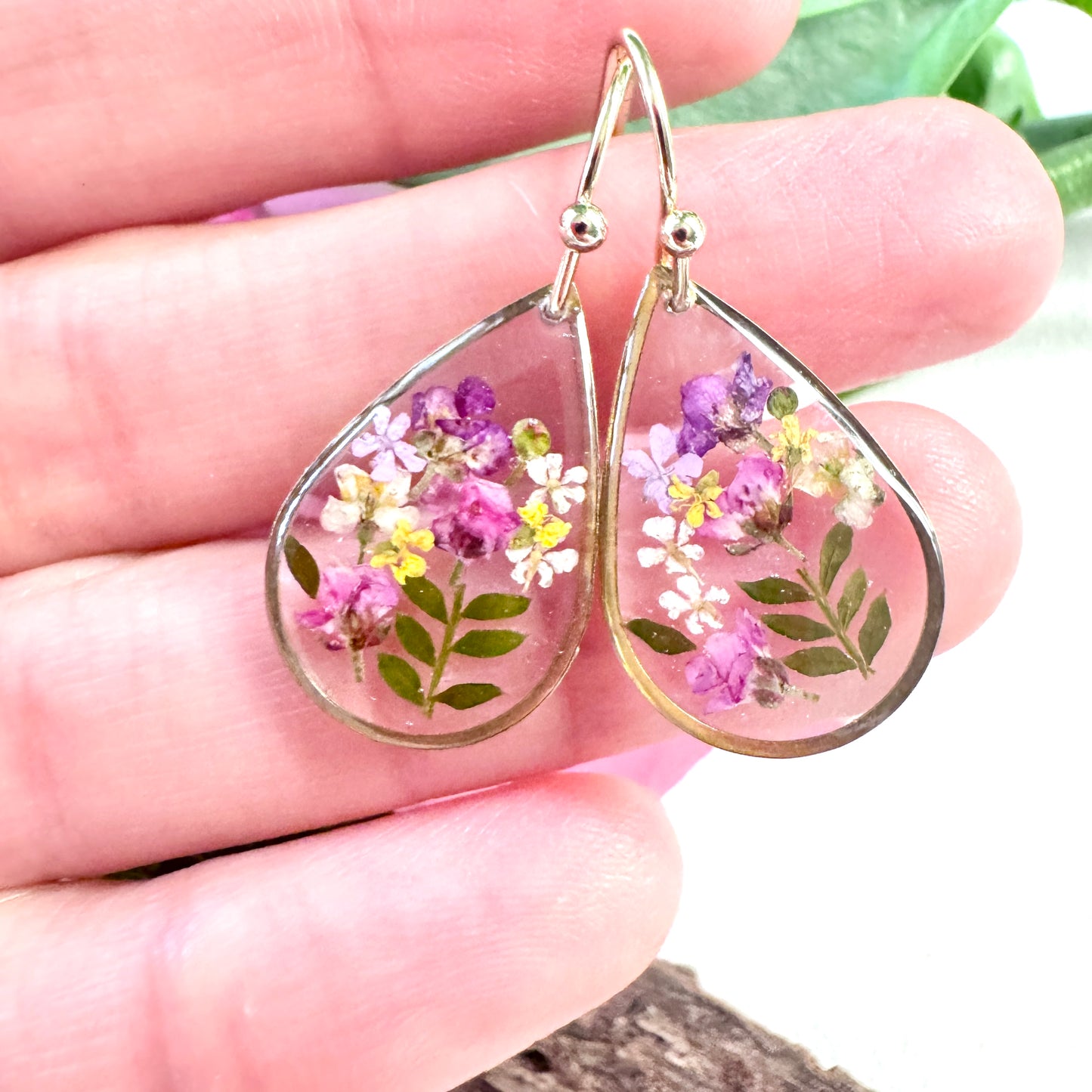 Wild Jacaranda Earrings