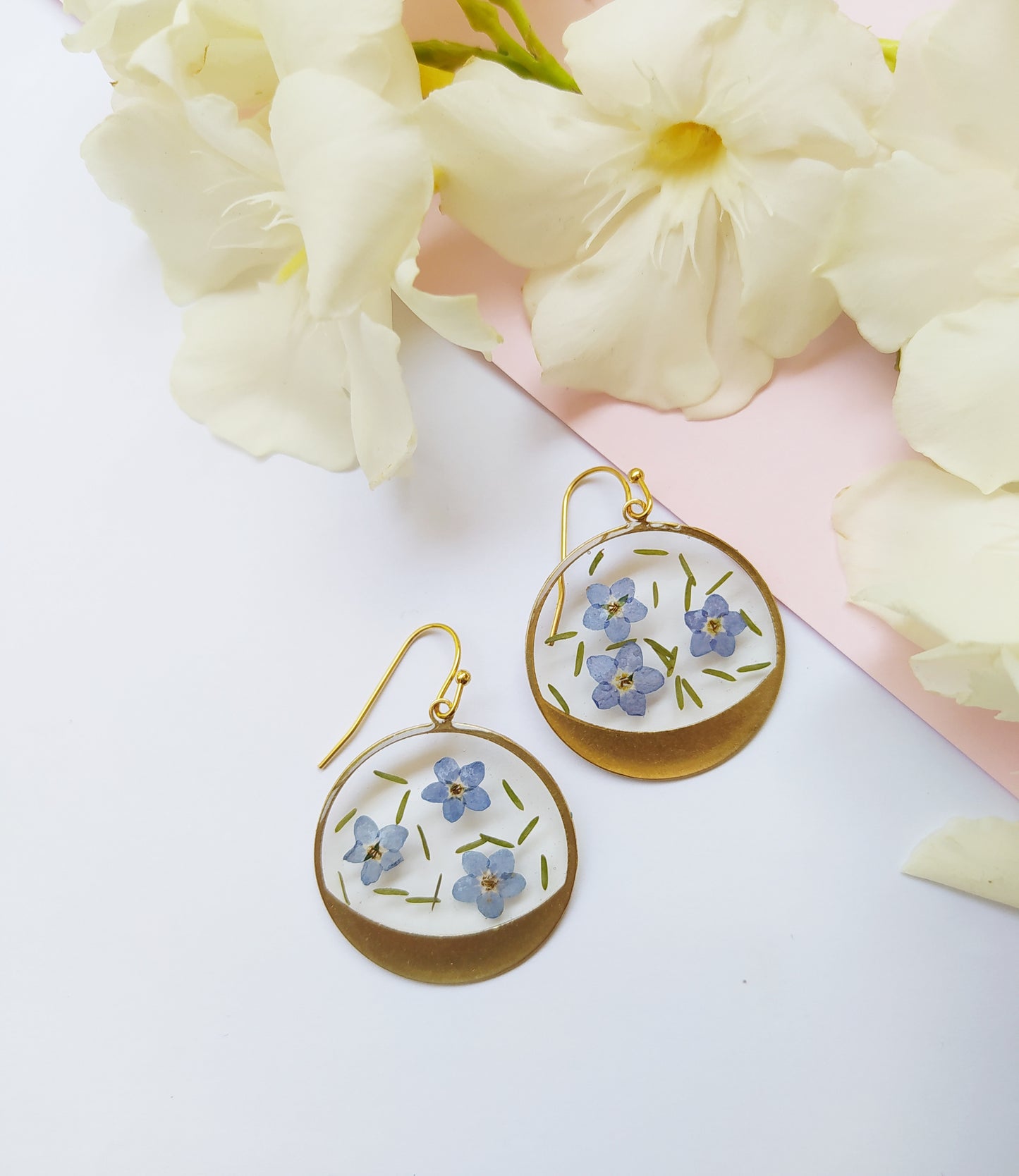 Forget Me Jacaranda Earrings