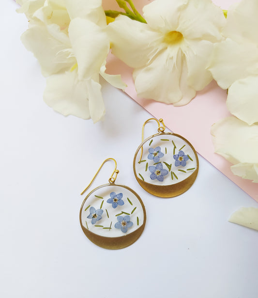 Forget Me Jacaranda Earrings