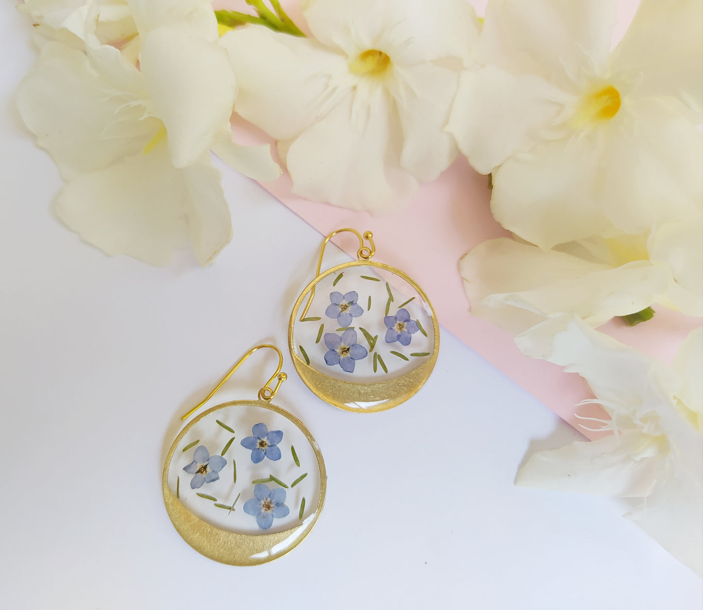 Forget Me Jacaranda Earrings