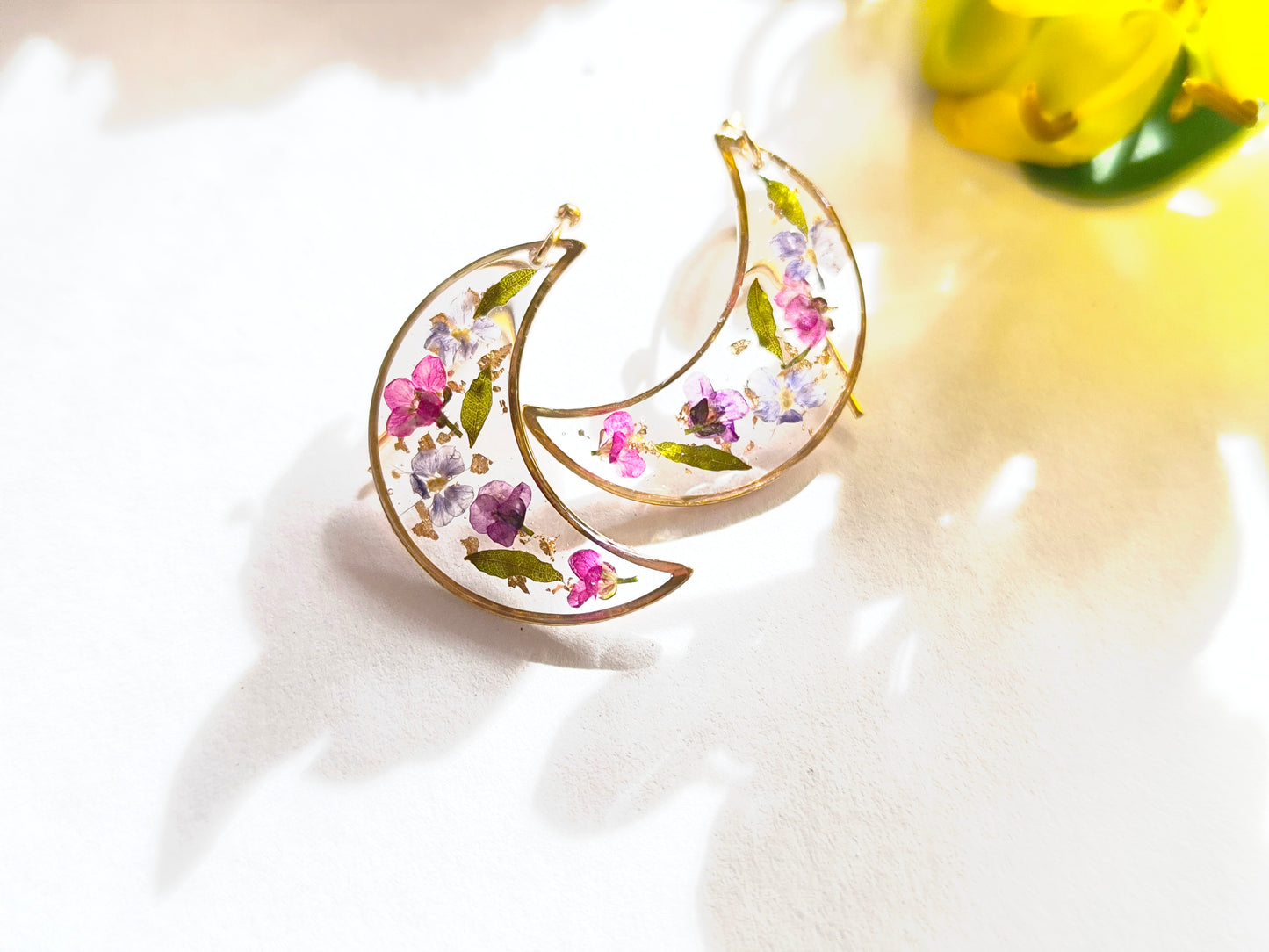 Big Moon Earrings
