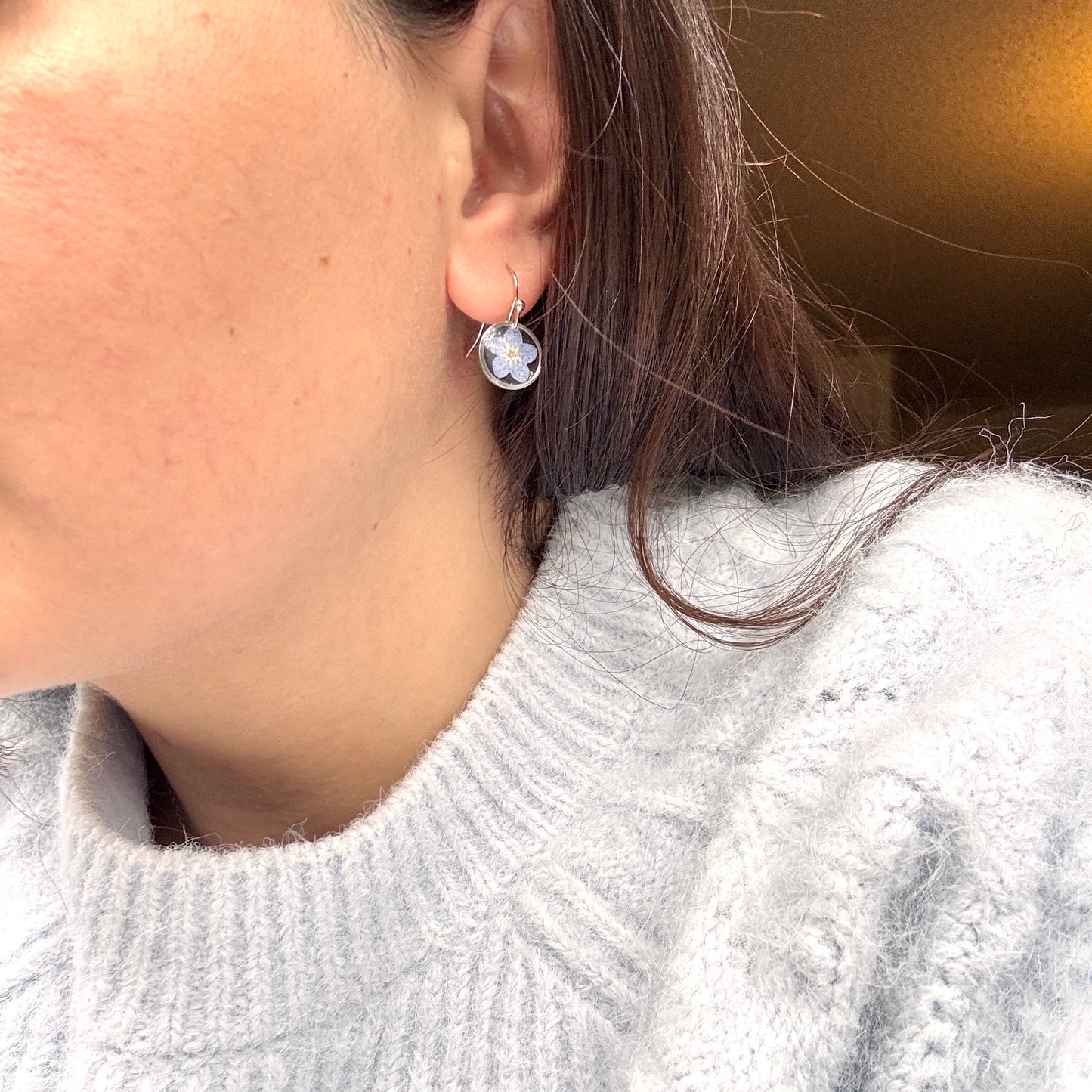 Forget Me Not small Earrings