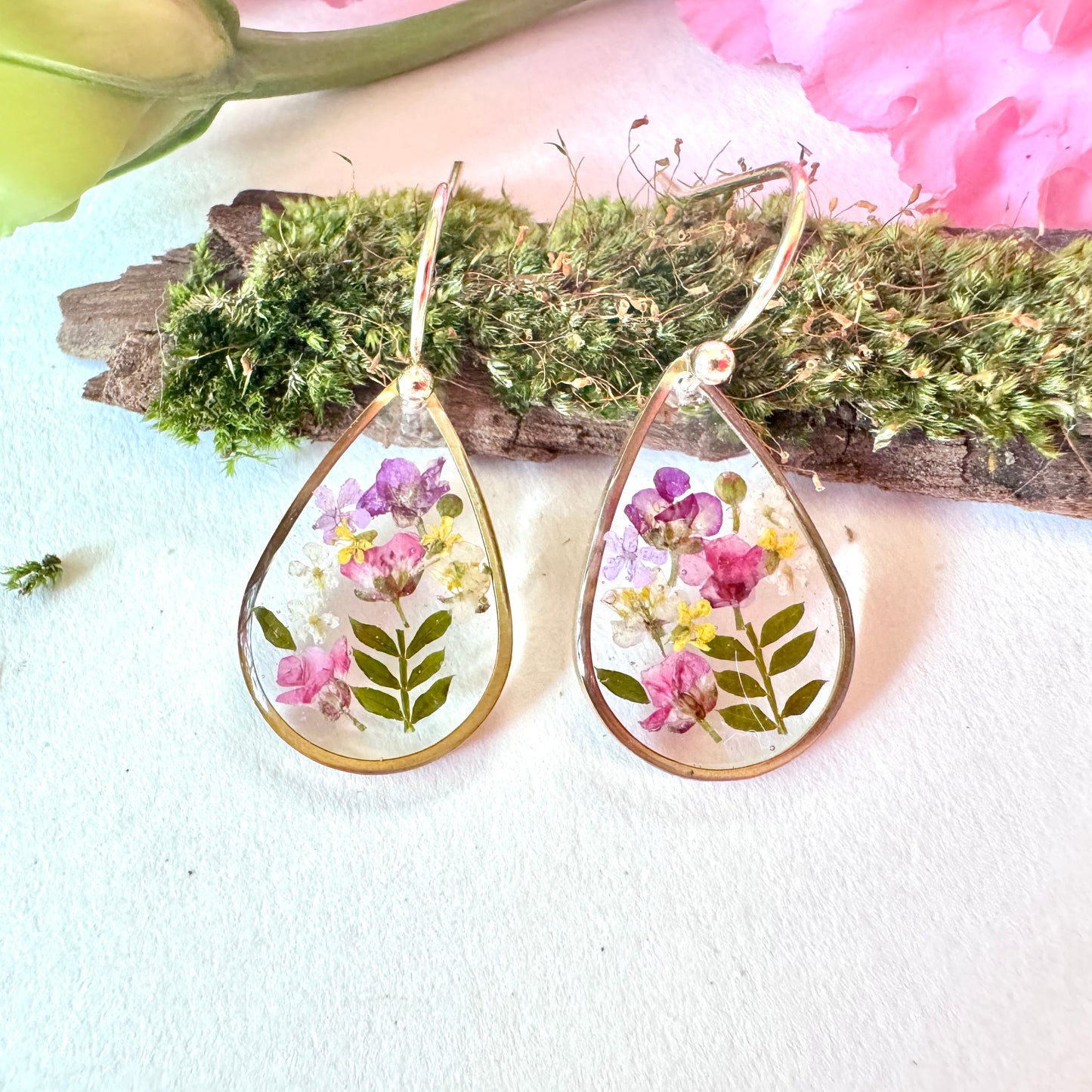 Wild Jacaranda Earrings