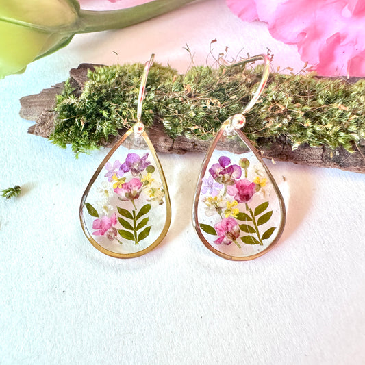 Wild Jacaranda Earrings