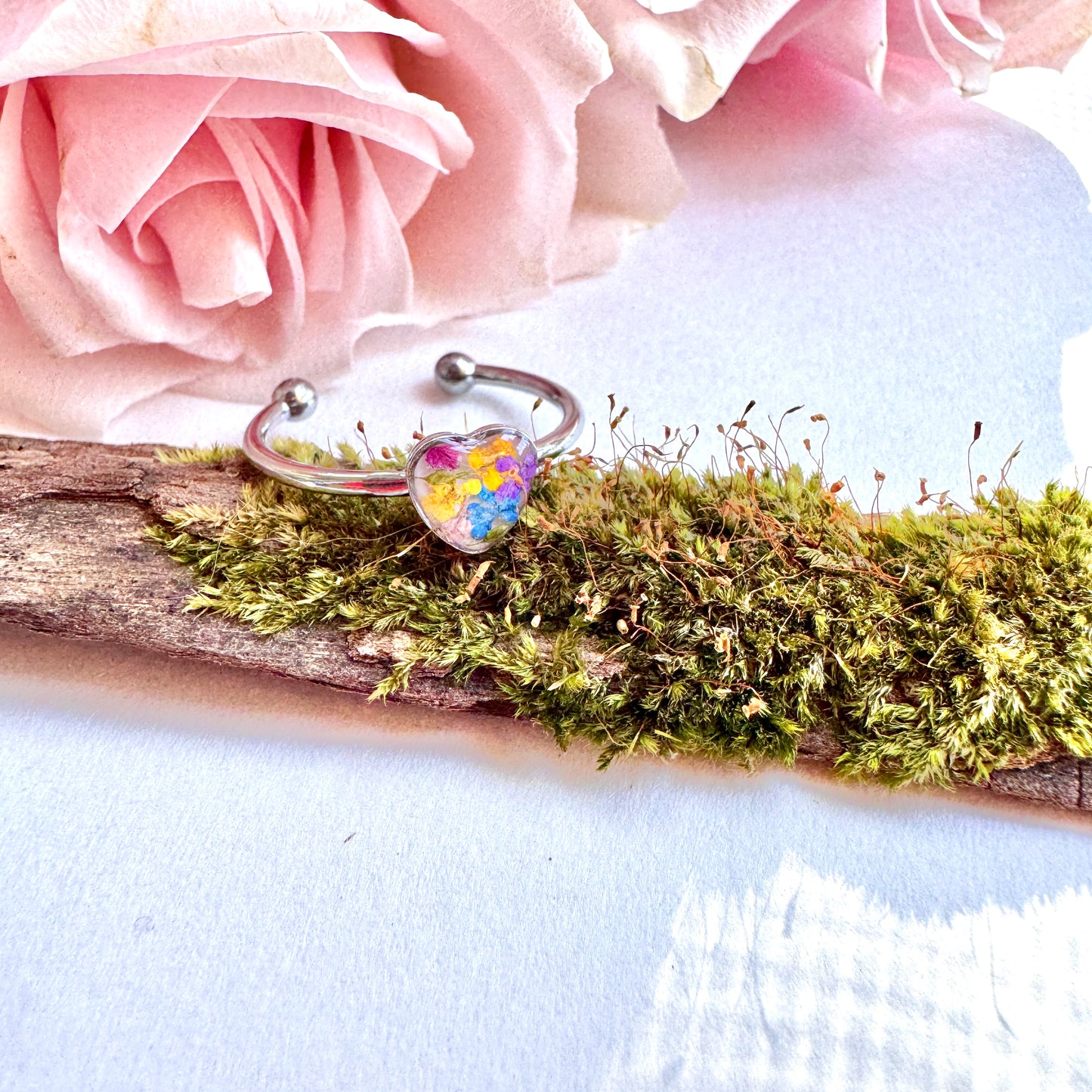 Heart Ring in Silver