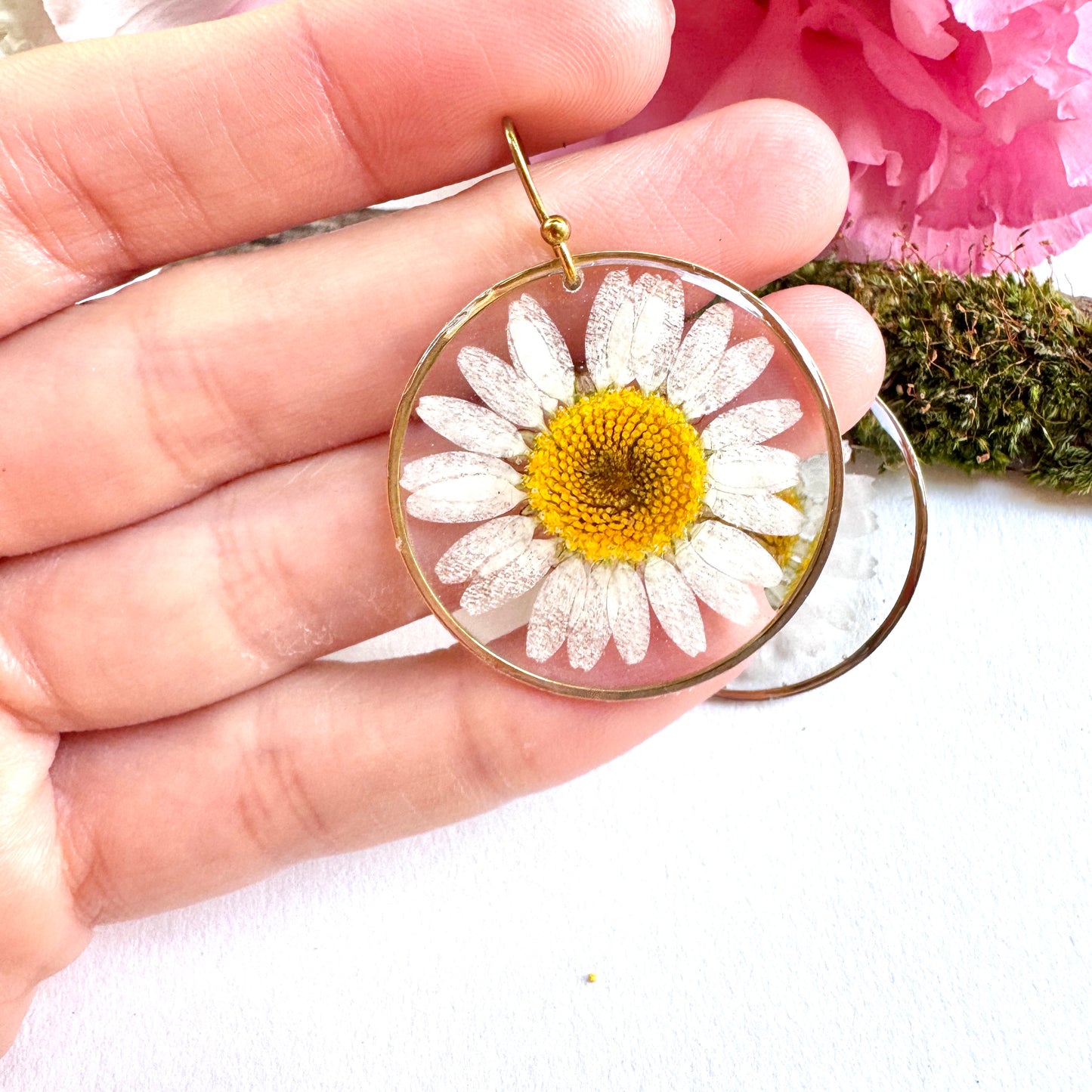 Big Daisy Earrings