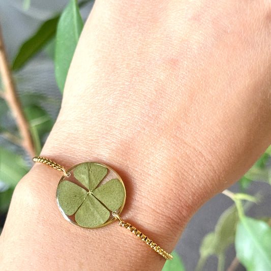 Four leaves clover Bracelet