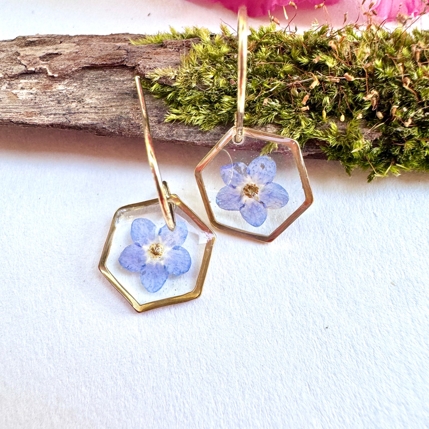Forget Me Not small Earrings