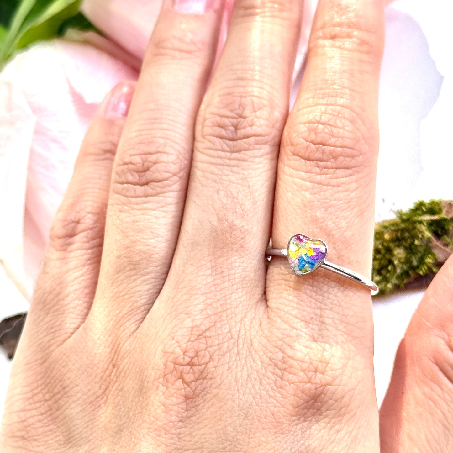 Heart Ring in Silver