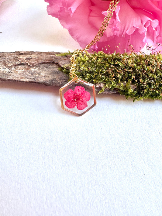 Plum bloosom sml necklace