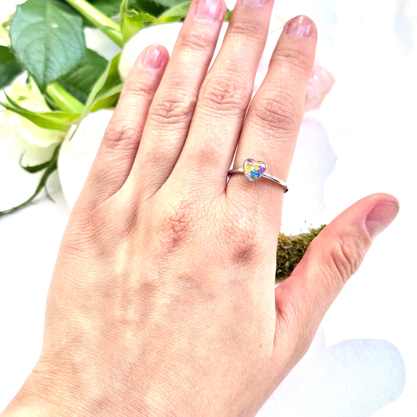 Heart Ring in Silver