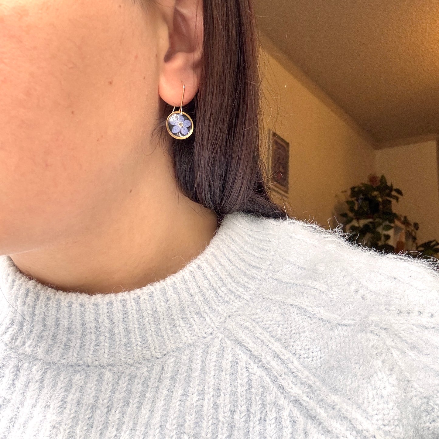 Forget Me Not small Earrings