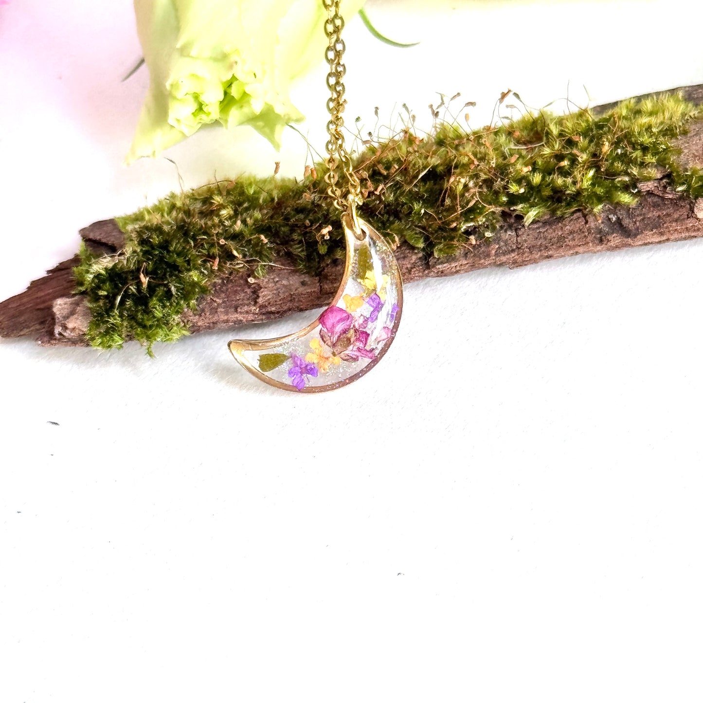 Small Moon Necklace