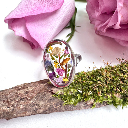 Tiny Mushroom Ring