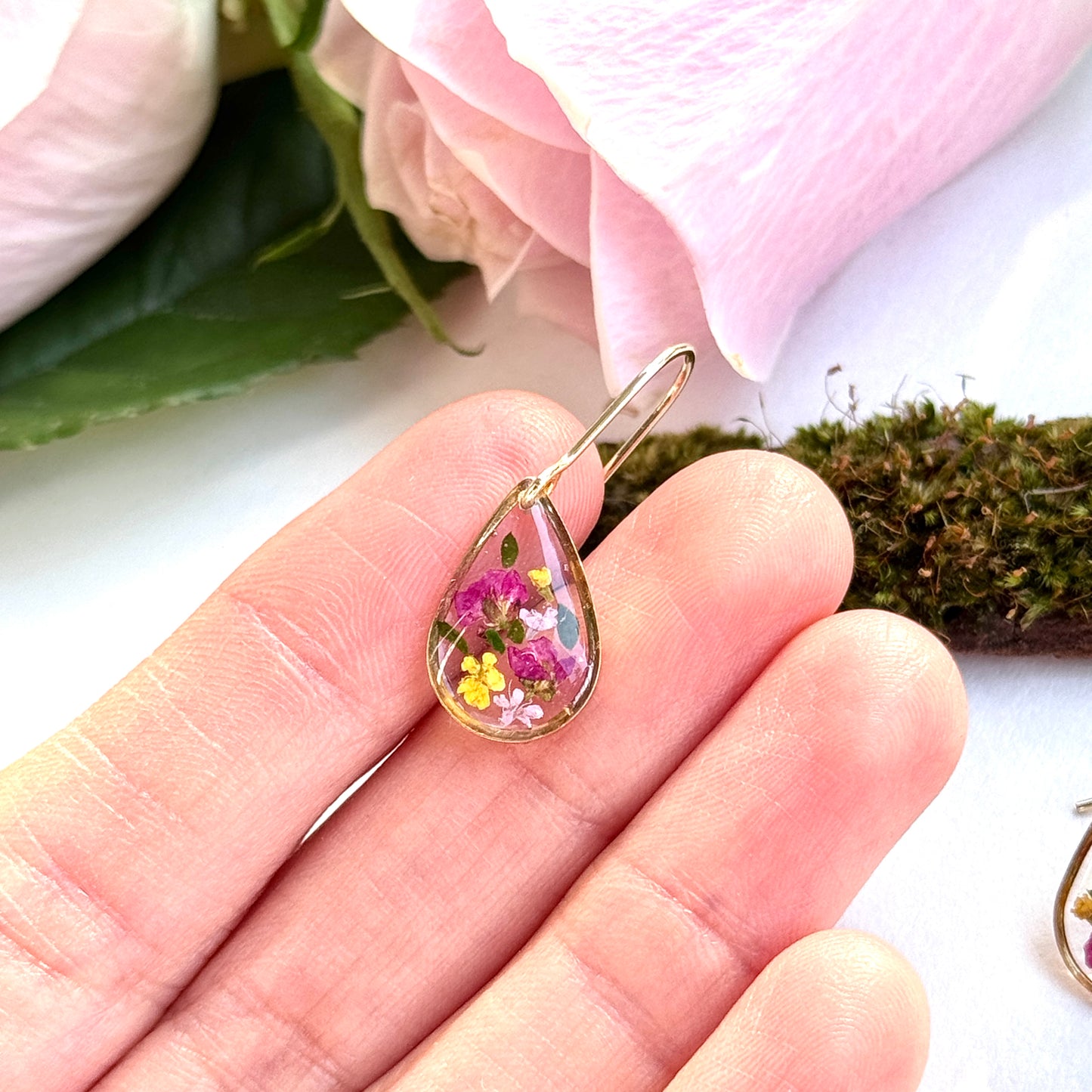 Small Rosa Earrings