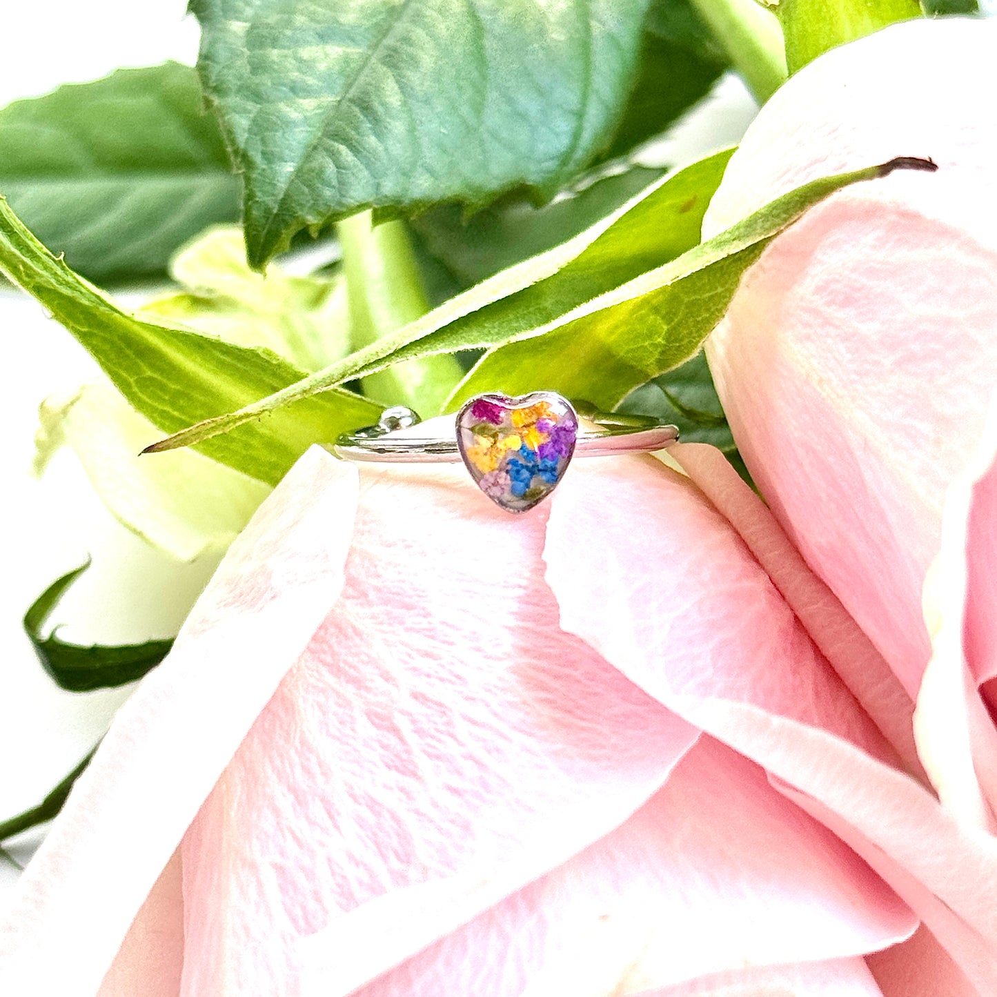 Heart Ring in Silver