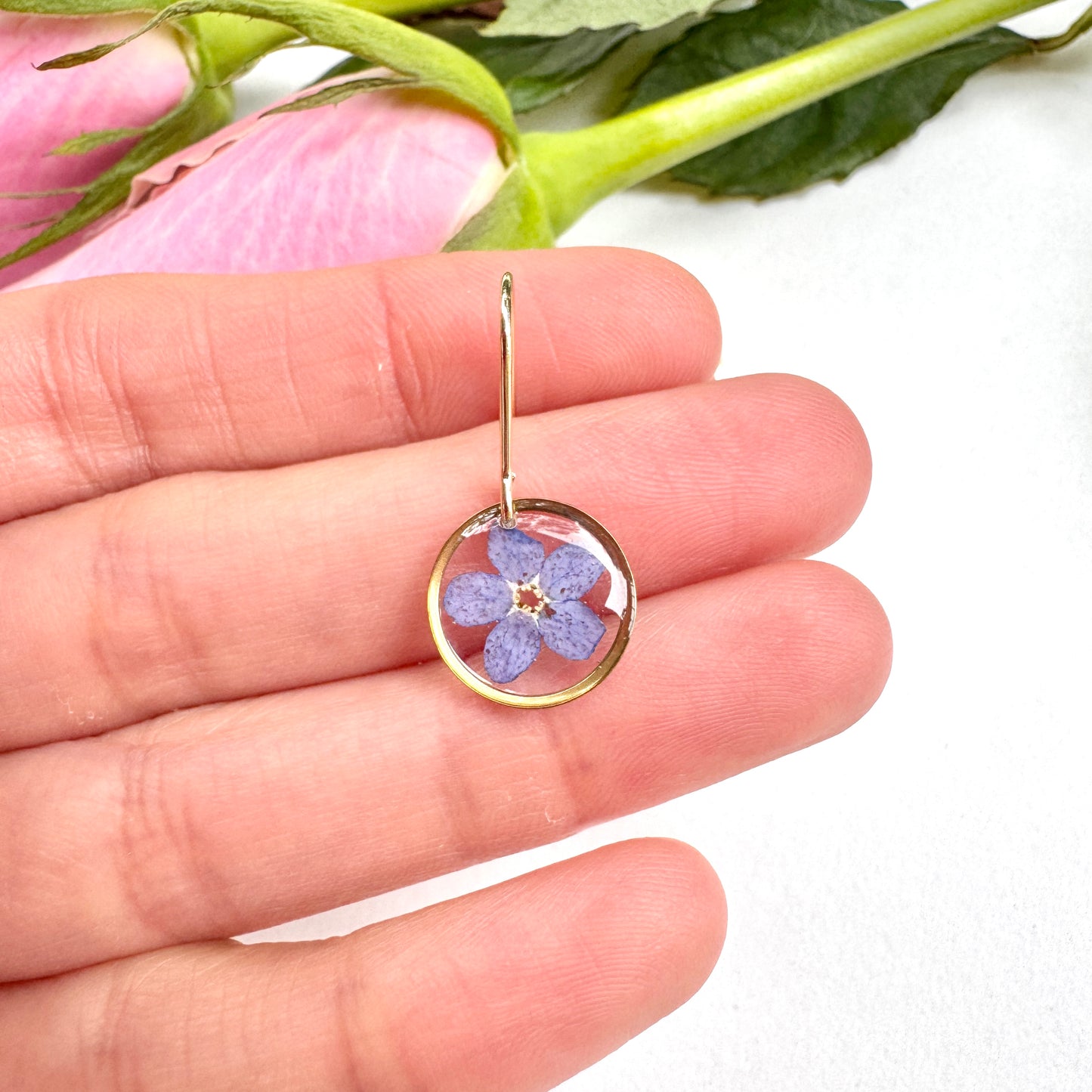 Forget Me Not small Earrings