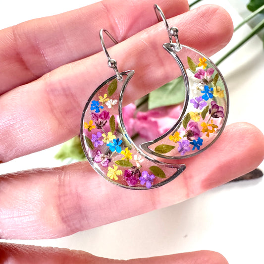 Big Moon Earrings