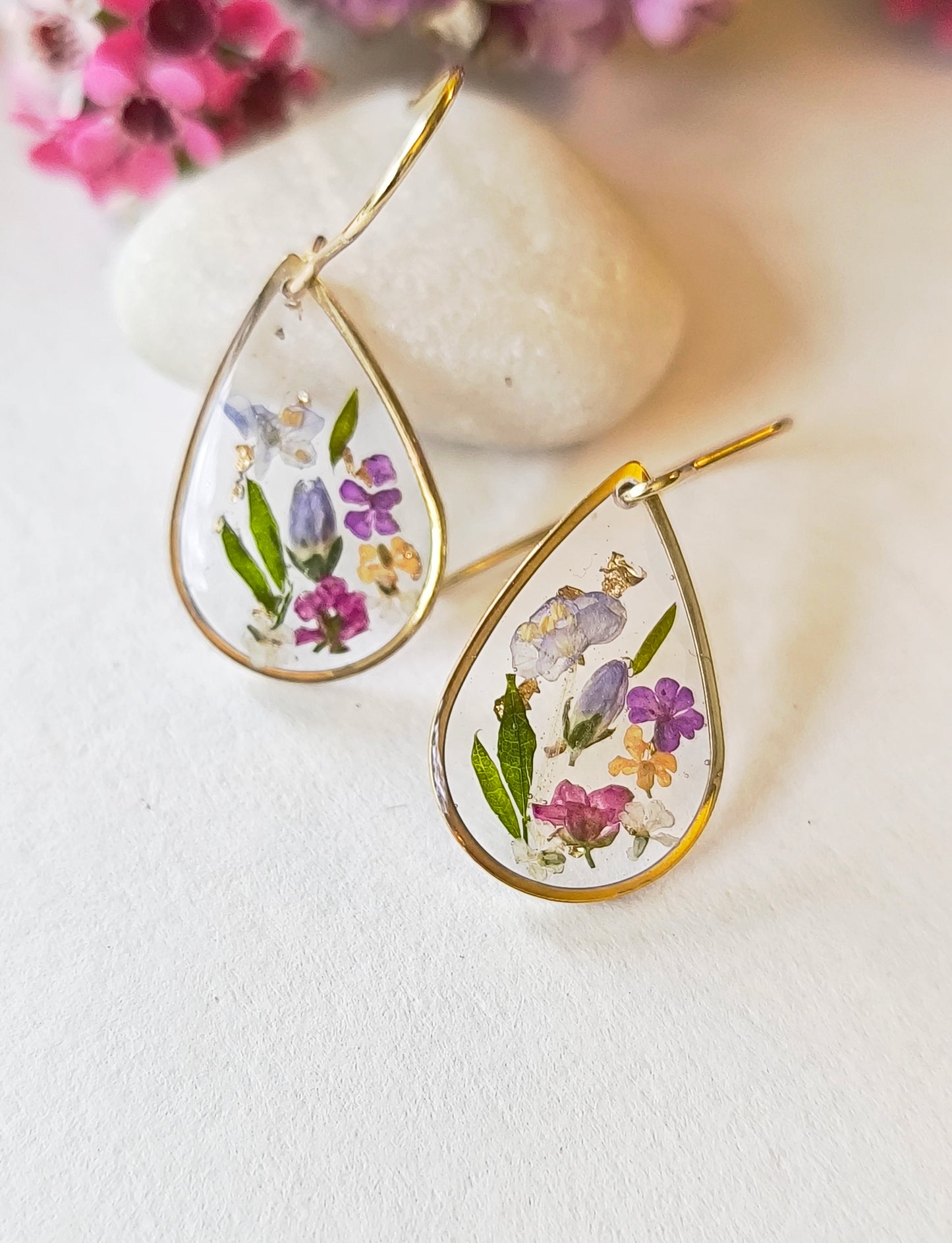 Blue Jacaranda earrings