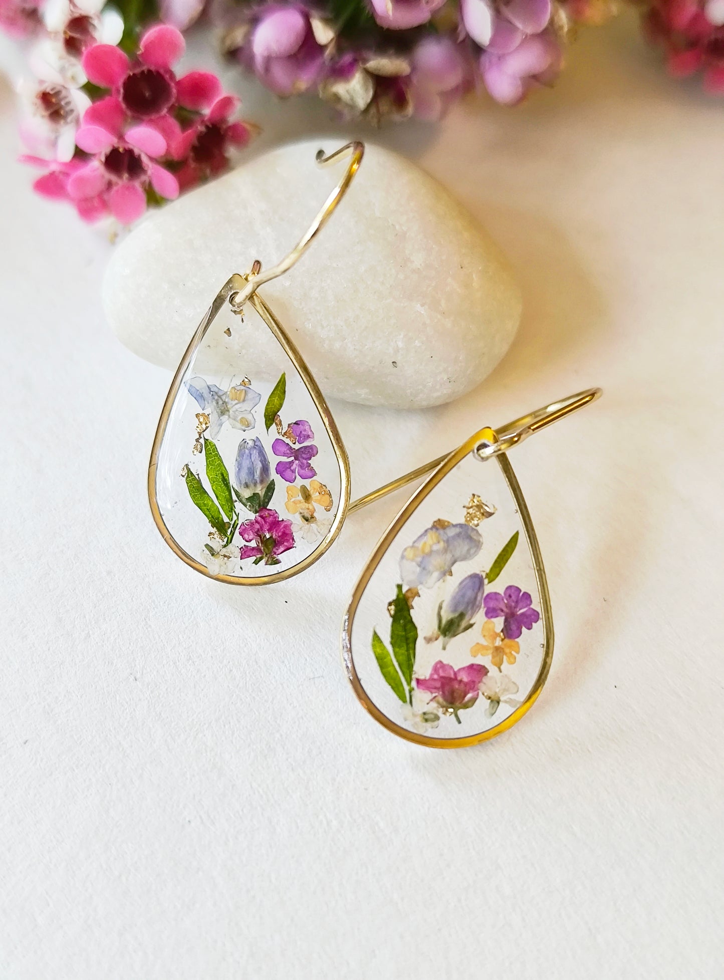 Blue Jacaranda earrings