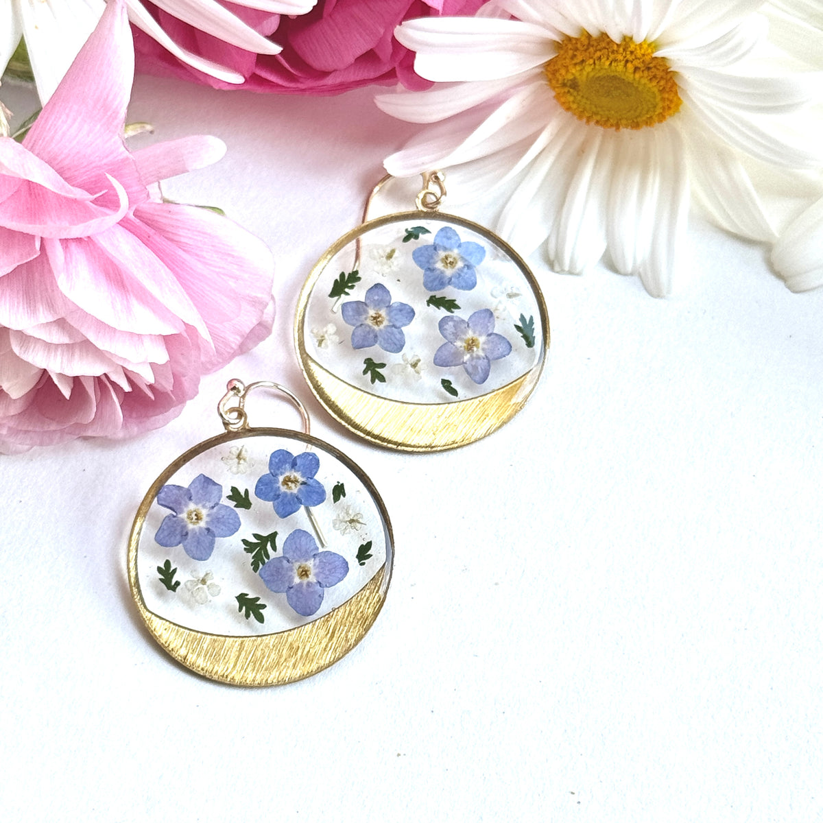 Forget Me Jacaranda Earrings
