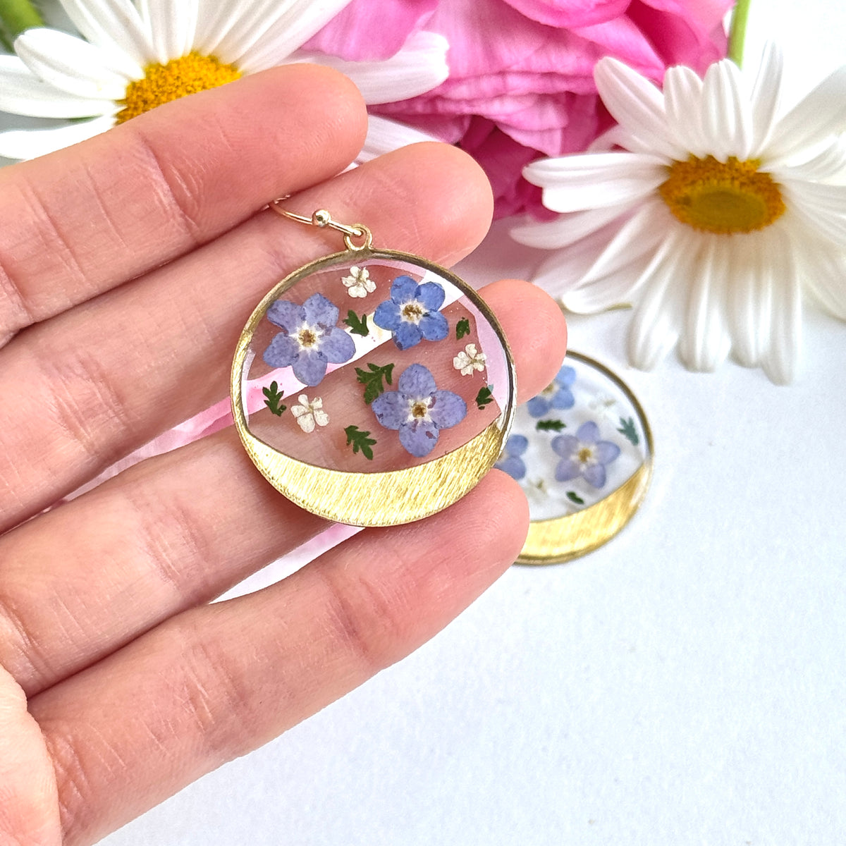 Forget Me Jacaranda Earrings