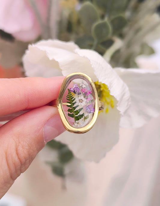 Gold Fern Ring